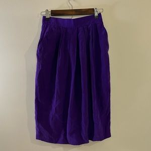 vintage Christian Dior silk skirt